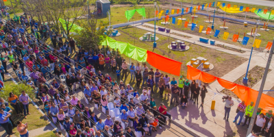 Inauguración de la nueva plaza