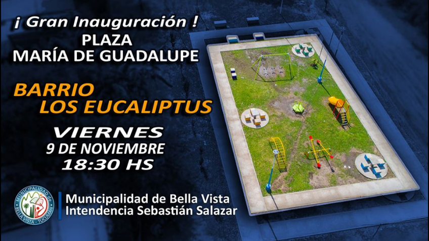 Inauguracion plaza Maria Guadalupe